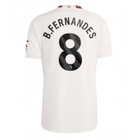 Manchester United Bruno Fernandes #8 Tredjetrøje 2023-24 Kortærmet